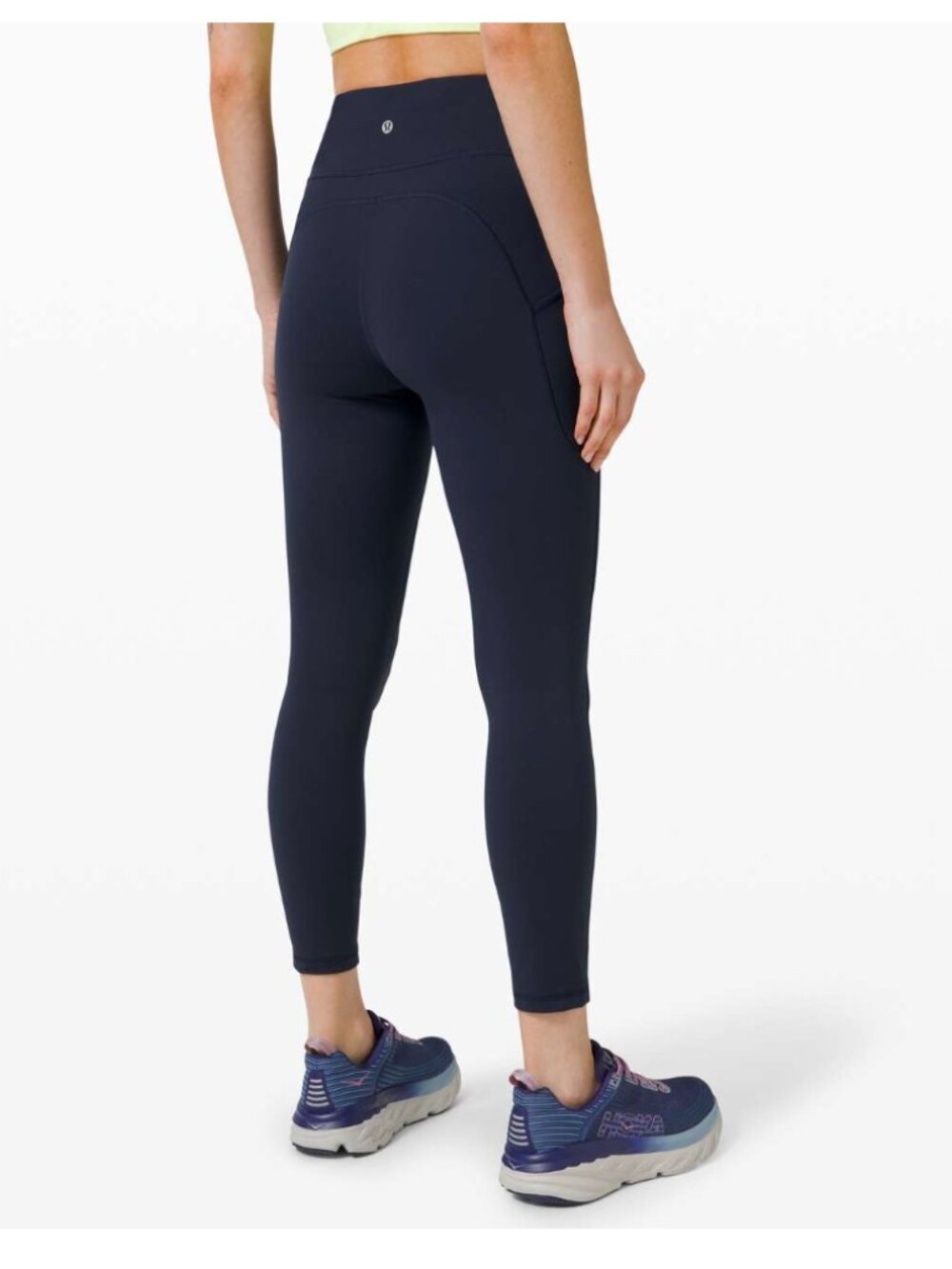 Lululemon Invigorate High-Rise Tight 25" True Navy leggings 10 blue